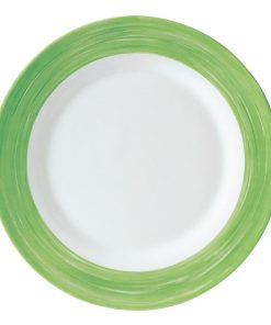 Arcoroc Brush Side Plates Green 155mm 24 Pack (JK565)