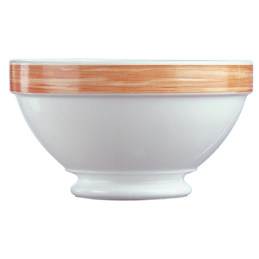 Arcoroc Brush Bowls Orange 120mm 36 Pack (JK567)