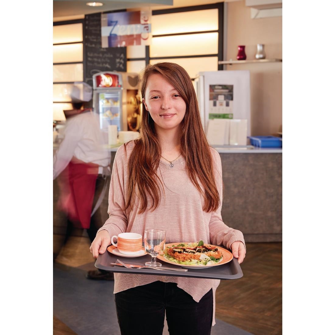 Arcoroc Brush Cups Orange 190ml 48 Pack (JK568)