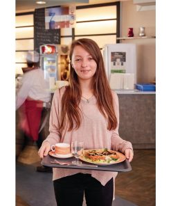 Arcoroc Brush Plates Orange 252mm 12 Pack (JK572)