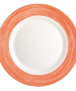 Arcoroc Brush Saucers Orange 140mm 48 Pack (JK574)