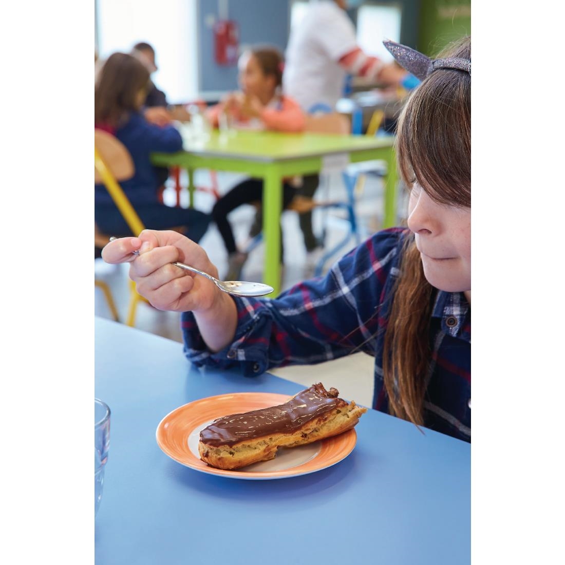 Arcoroc Brush Saucers Orange 140mm 48 Pack (JK574)