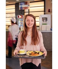 Arcoroc Brush Dinner Plates Yellow 252mm 12 Pack (JK577)