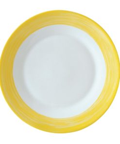 Arcoroc Brush Side Plates Yellow 155mm 24 Pack (JK580)
