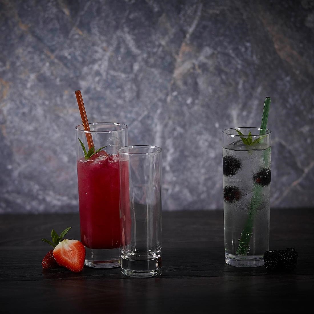 Arcoroc Islande Hiball Glasses 330ml LUKCA-NI 1-2 Pint 24 Pack (JK587)