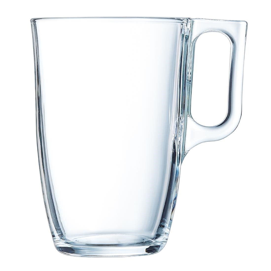 Luminarc Nuevo Voluto Mugs 400ml 6 Pack (JK597)