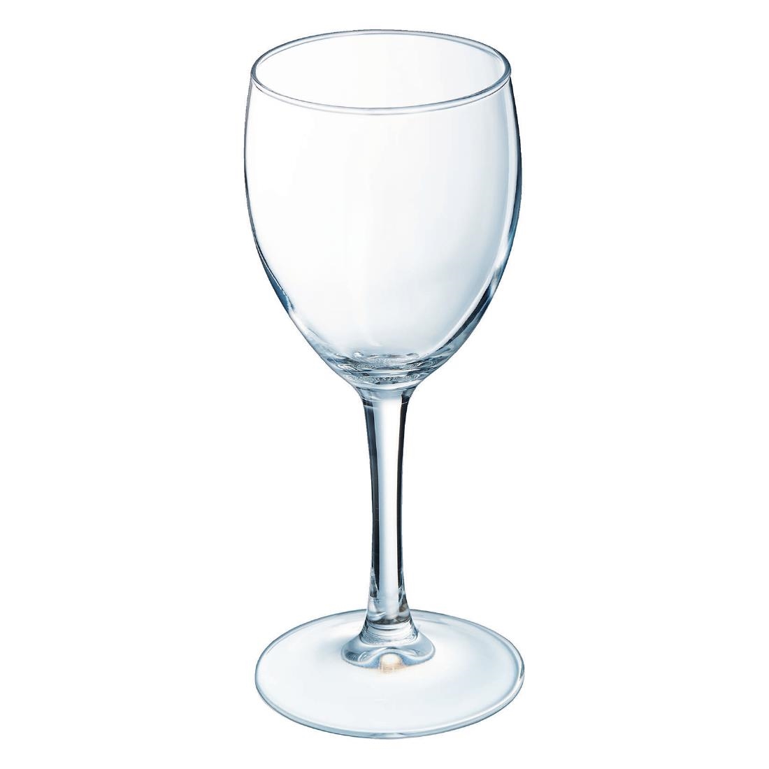 Arcoroc Princesa Wine Glasses 310ml LUKCA-NI 250 175 and 125ml 24 Pack (JK600)