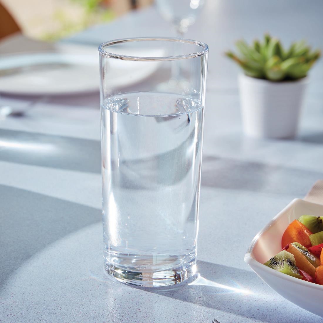 Arcoroc Princesa Hiball Tumblers 285ml UKCA-CE 1-2pt 48 Pack (JK602)