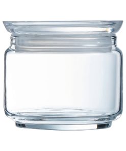 Luminarc Pure Jars with Glasses Lids 500ml 6 Pack (JK605)