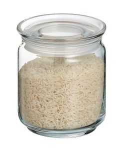 Luminarc Pure Jars with Glasses Lids 750ml 6 Pack (JK606)