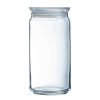 Luminarc Pure Jars with Glasses Lids 1.5Ltr 6 Pack (JK607)