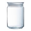 Luminarc Pure Jars with Glasses Lids 1Ltr 6 Pack (JK608)