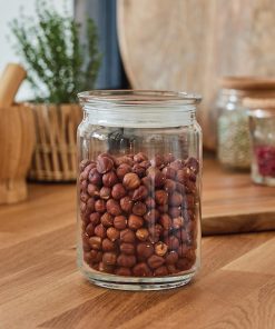 Luminarc Pure Jars with Glasses Lids 1Ltr 6 Pack (JK608)