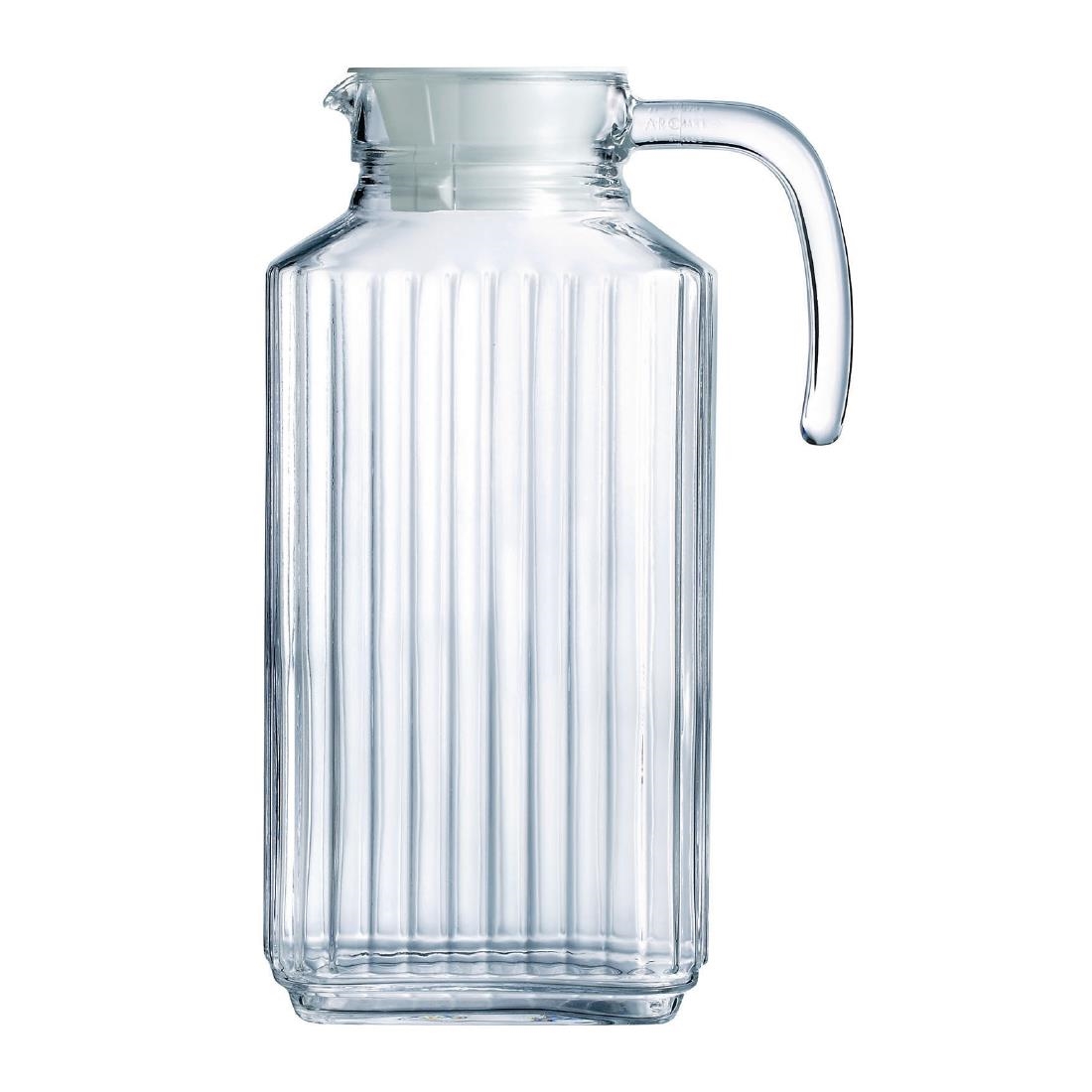 Luminarc Quadro Fridge Jug and Lid 1.7Ltr Pack 6 (JK615)