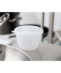 KitchenCraft Polypropylene Pudding Basins 140ml 6 Pack (JK789)