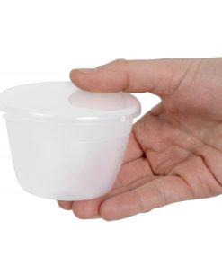 KitchenCraft Polypropylene Pudding Basins 140ml 6 Pack (JK789)