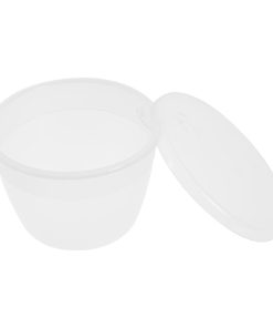 KitchenCraft Polypropylene Pudding Basins 140ml 6 Pack (JK789)