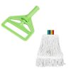 Jantex Connect Wide Kentucky Cotton Mop Head Green 400g (SA863)
