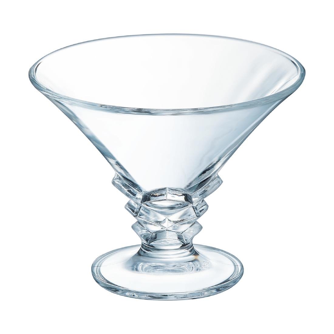 Arcoroc Palmier Sundae Dishes 220ml 24 Pack (CJ433)