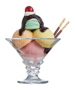 Arcoroc Palmier Sundae Dishes 220ml 24 Pack (CJ433)