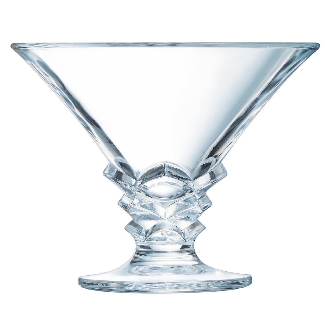 Arcoroc Palmier Sundae Dishes 220ml 24 Pack (CJ433)