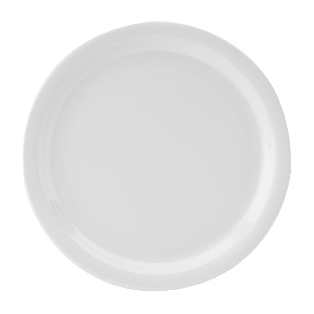 Utopia Kingline Plates Polar White 230mm 48 Pack (FG048)