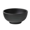 Utopia Spirit Footed Bowls Black 125mm 6 Pack (FH224)