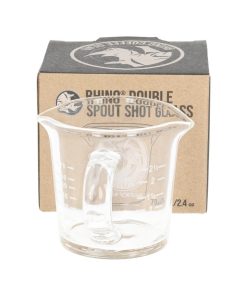Rhino Dual Spout Shot Pitcher Dual Spout 70ml (FT824)