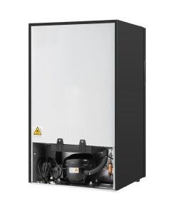 HOST Slimline Undercounter Display Fridge Black 90Ltr (HT248)