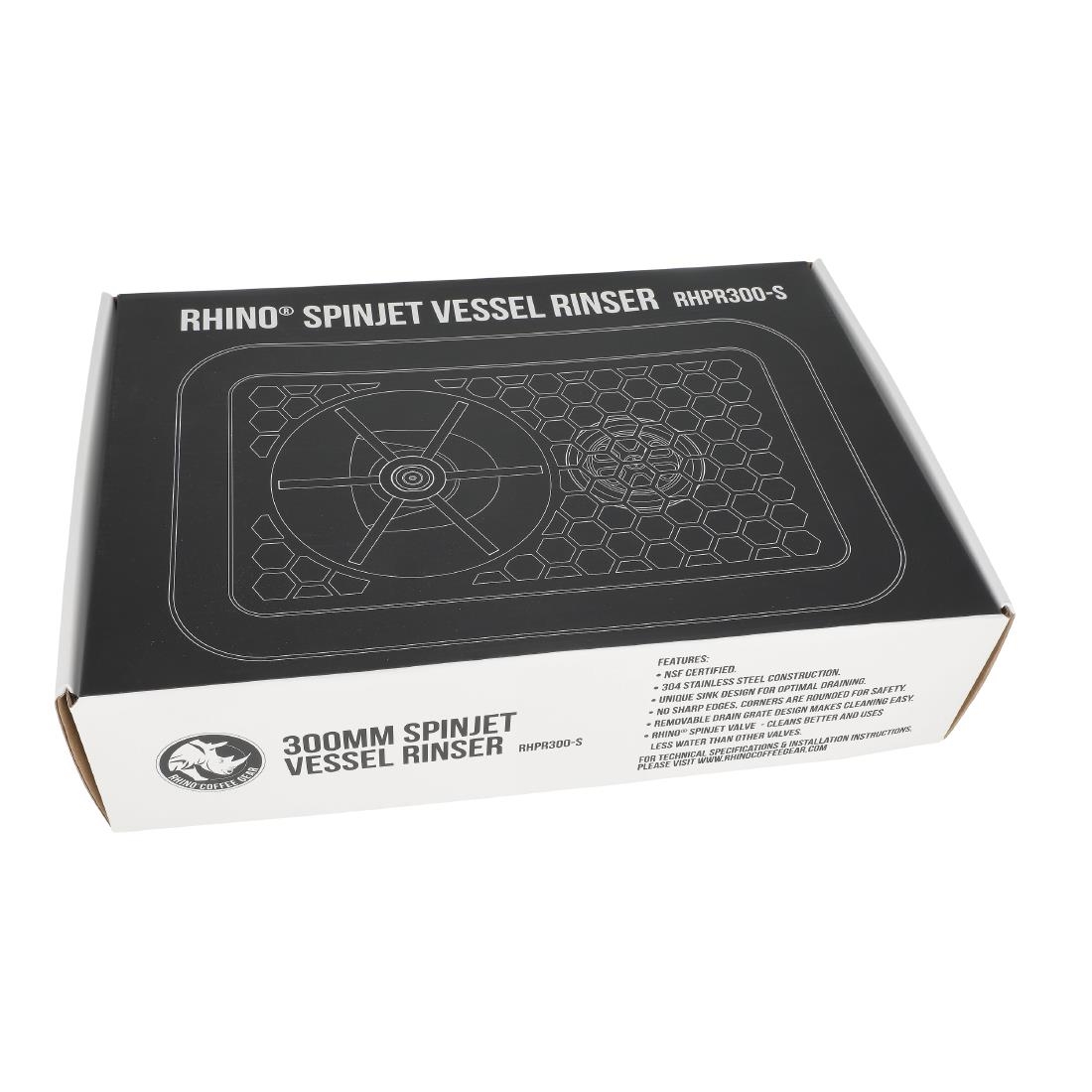 Rhino SpinJet Milk Jug Pitcher Rinser 300mm (HX418)