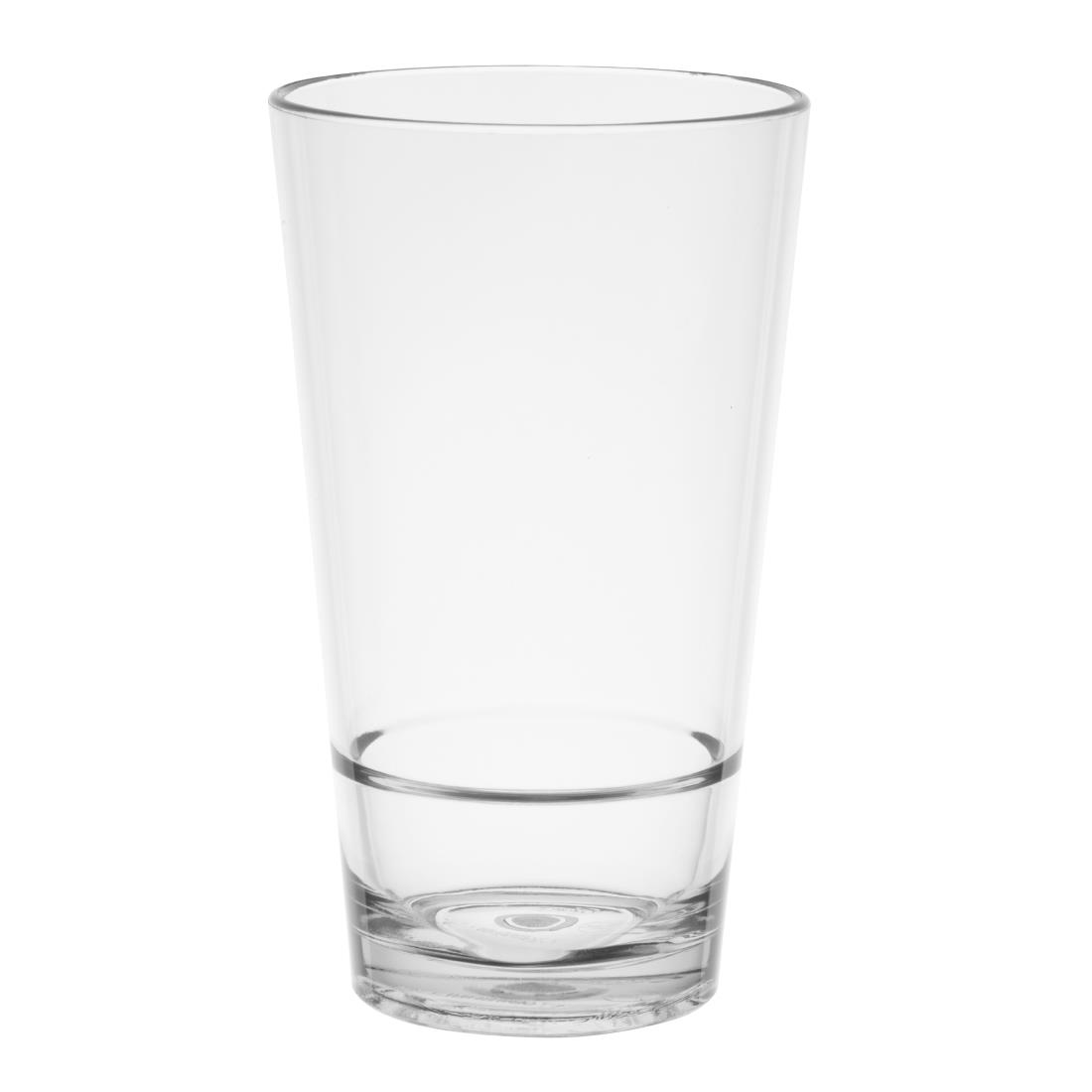 Olympia Kristallon Polycarbonate Stacking Hi Ball Tumblers 420ml 6 Pack (HZ084)