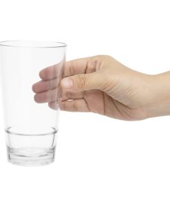 Olympia Kristallon Polycarbonate Stacking Hi Ball Tumblers 420ml 6 Pack (HZ084)
