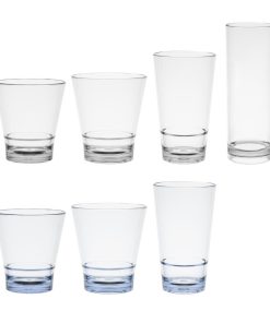 Olympia Kristallon Polycarbonate Stacking Hi Ball Tumblers 420ml 6 Pack (HZ085)