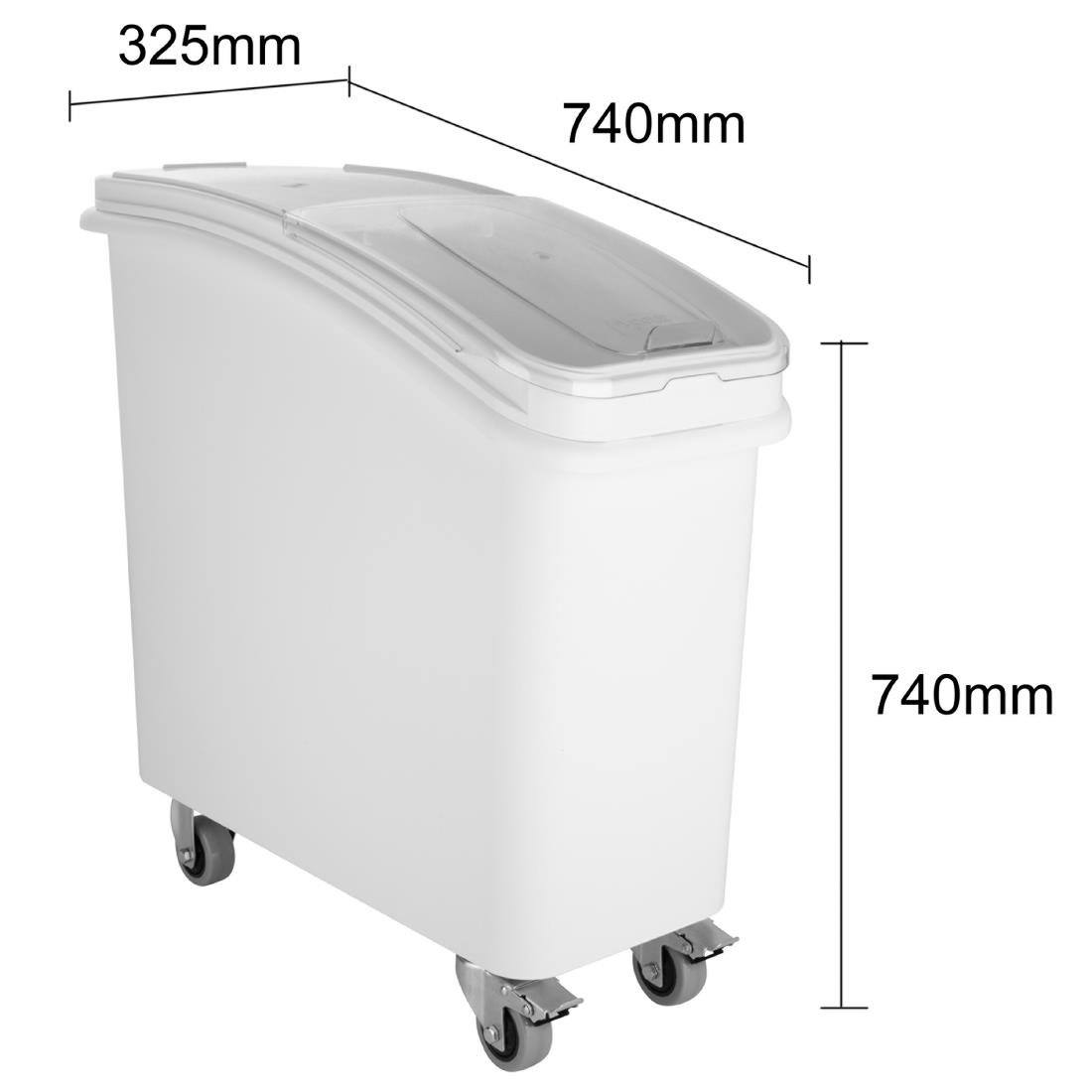 Vogue Ingredient Bin with Scoop 81Ltr (JB553)