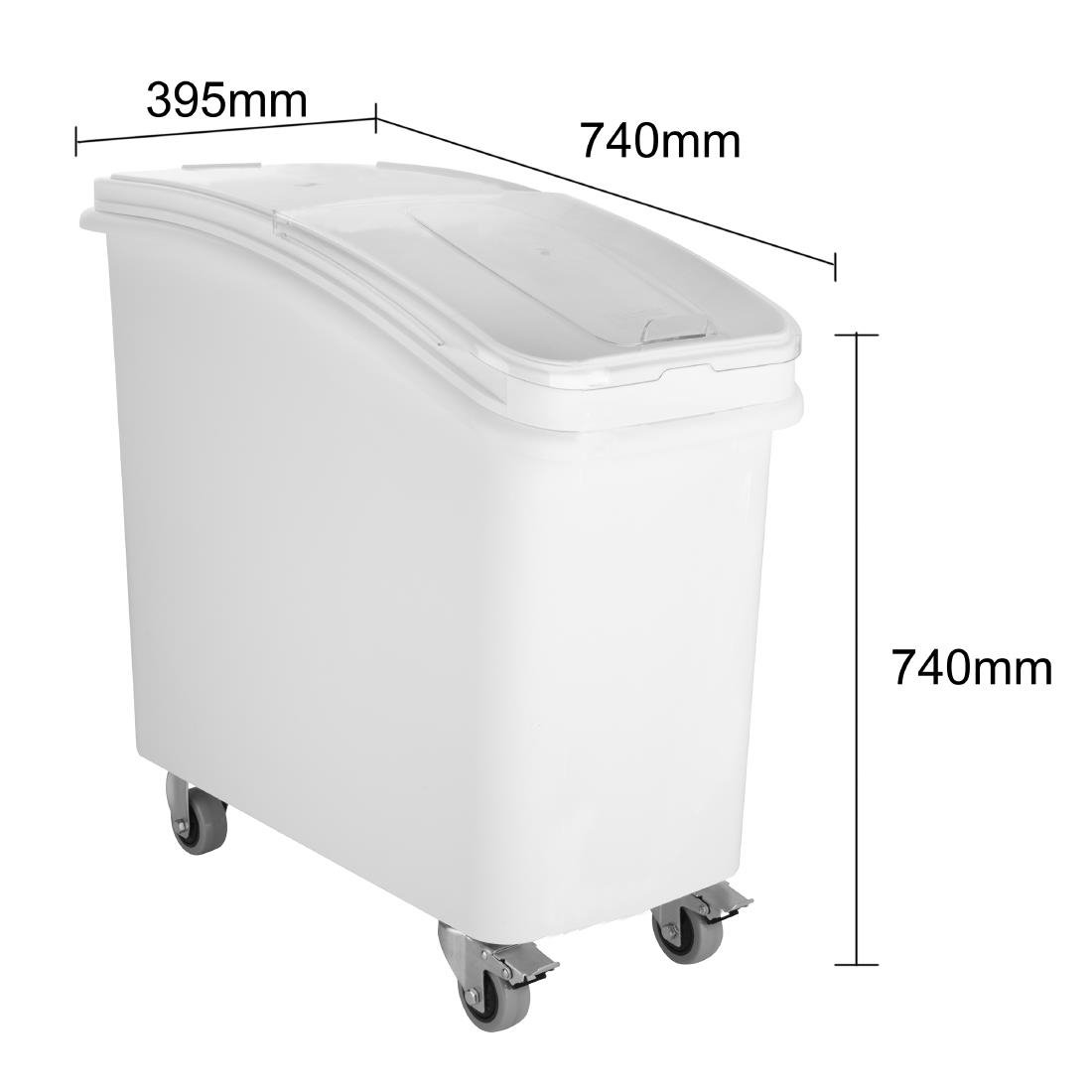 Vogue Ingredient Bin with Scoop 102Ltr (JB554)