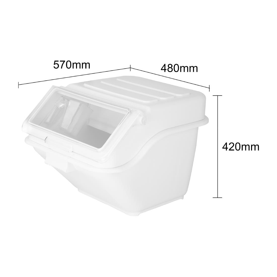 Vogue Ingredient Bin 38Ltr (JB557)