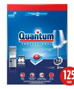 Quantum Professional Dishwasher Tablets 125 Pack (JB796)