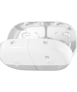 Tork SmartOne Mini Twin Toilet Roll Dispenser (JE047)