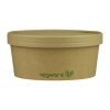 Vegware Round Food Containers Kraft 150-Series 750ml 300 Pack (JE051)