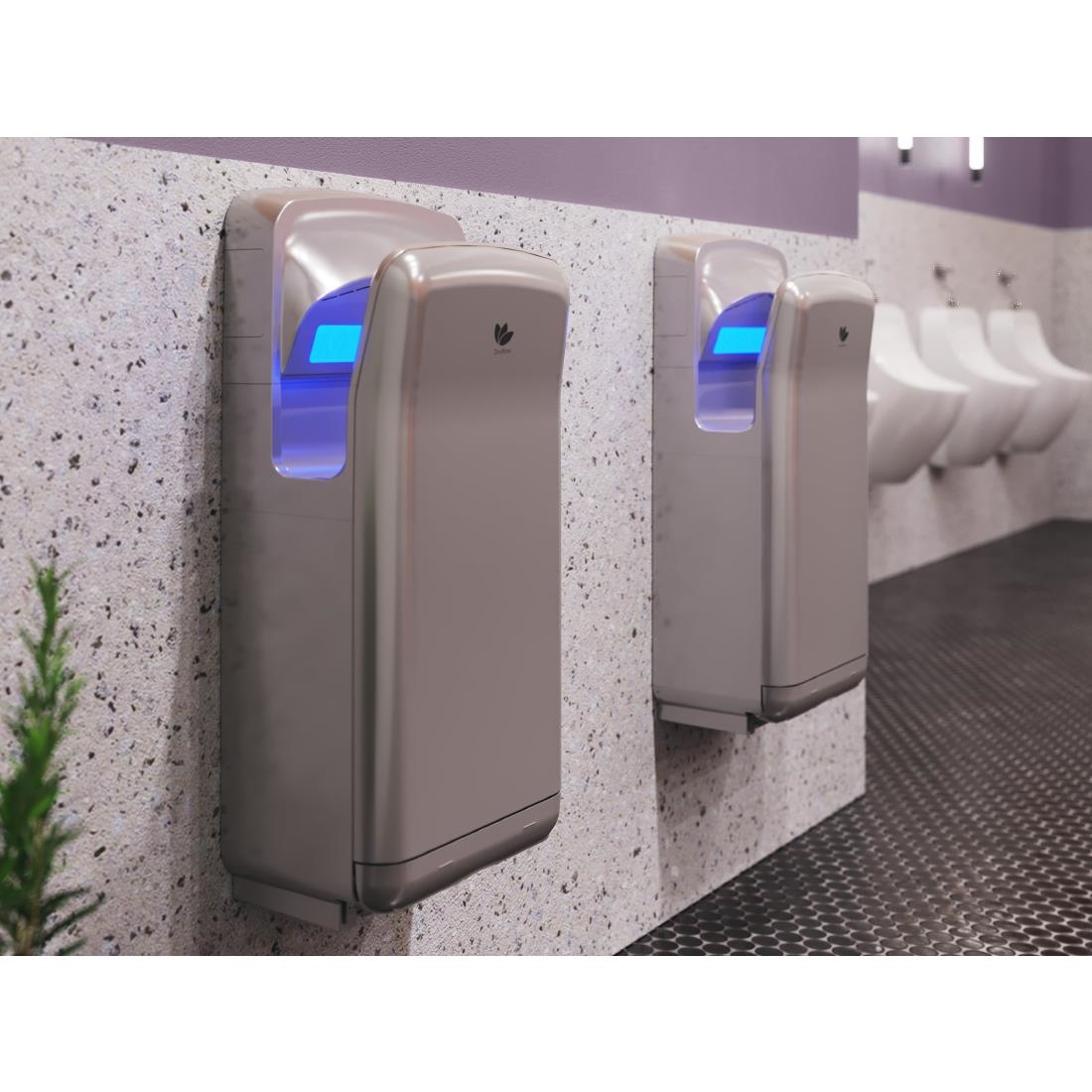 Dryflow Jet Force Pro HEPA Hand Dryer JF1G (JK135)