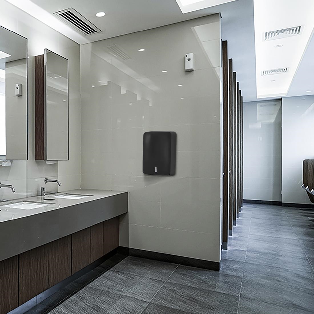 Dryflow Aura Hand Dryer Brushed Satin DFAU02 (JK141)