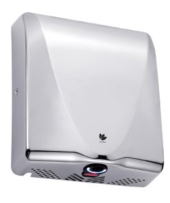 Dryflow BulletDri Plus HEPA Hand Dryer Polished Chrome BDBL03 (JK146)