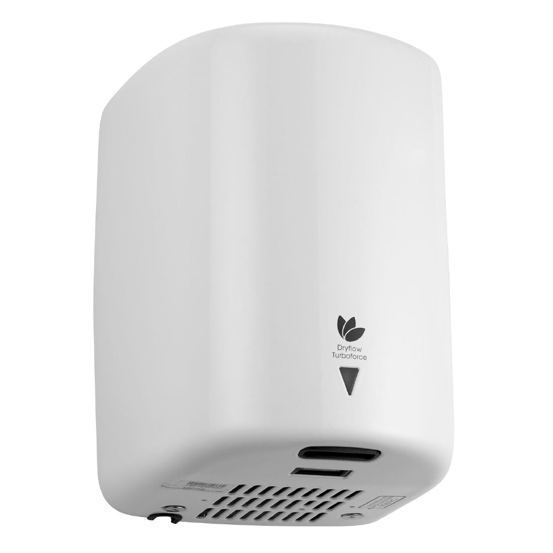 Dryflow Turboforce Hand Dryer White TF01 (JK148)