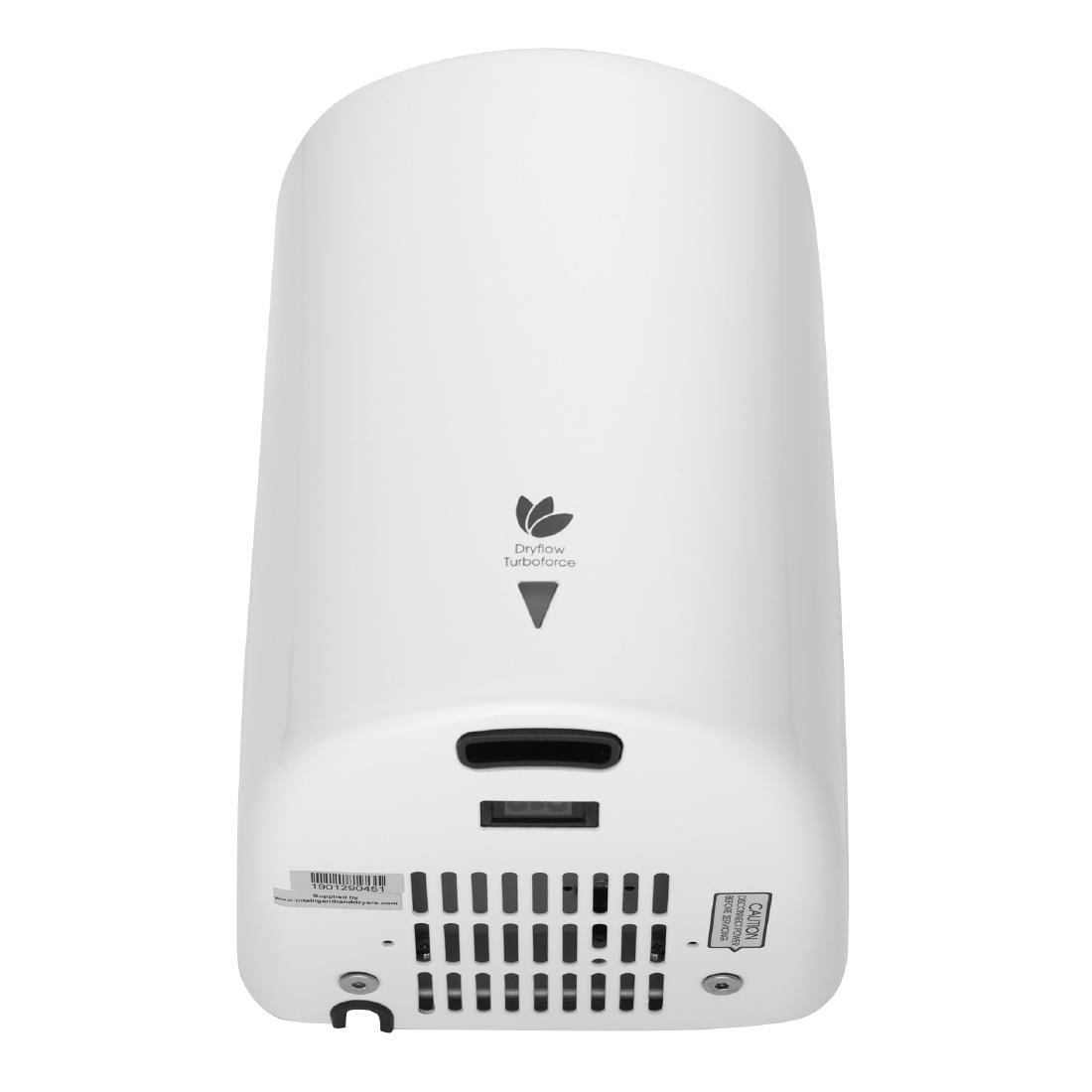 Dryflow Turboforce Hand Dryer White TF01 (JK148)