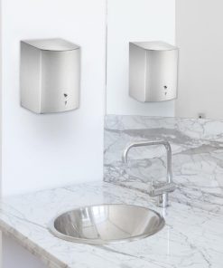 Dryflow Turboforce Hand Dryer Brushed Satin TF03 (JK149)