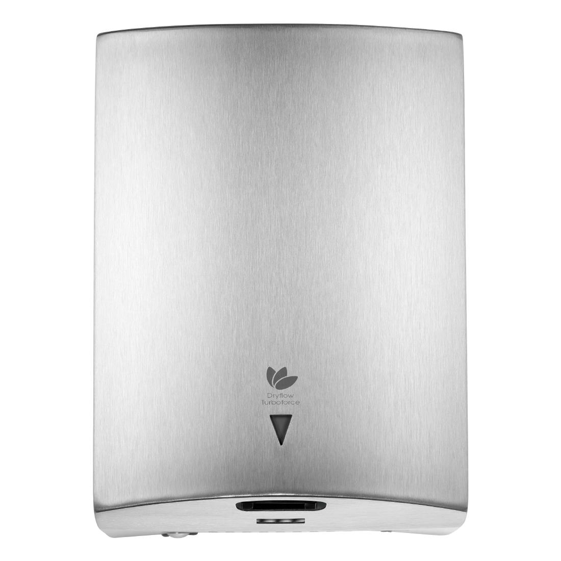Dryflow Turboforce Hand Dryer Brushed Satin TF03 (JK149)