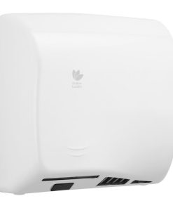 Dryflow EcoSlim HEPA Hand Dryer with Ioniser White DFES01W (JK151)