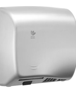 Dryflow EcoSlim HEPA Hand Dryer with Ioniser Brushed Satin DFES02BS (JK152)