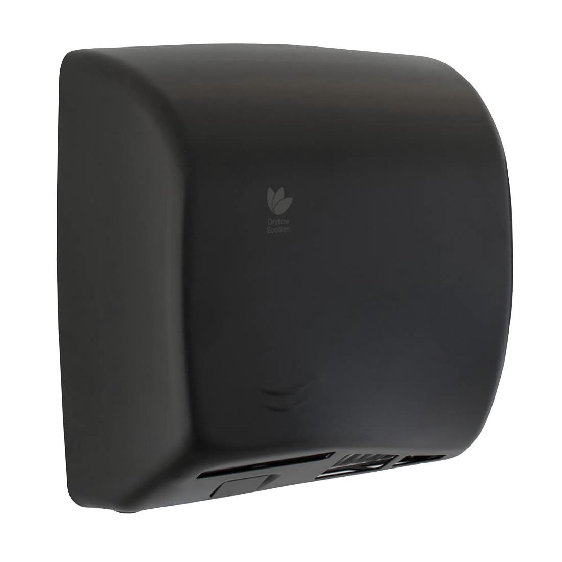 Dryflow EcoSlim HEPA Hand Dryer with Ioniser Black DFES04B (JK153)