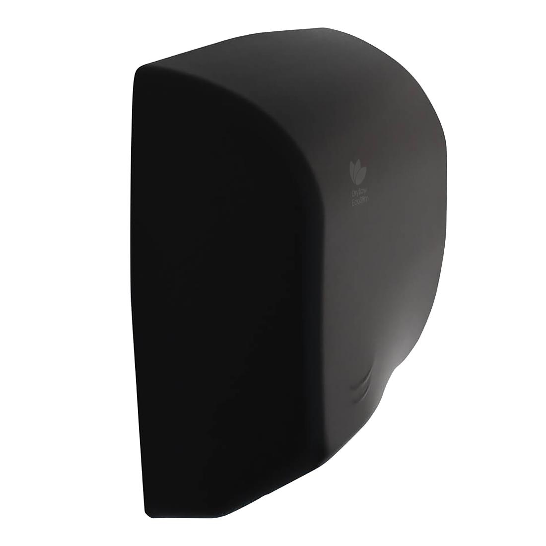 Dryflow EcoSlim HEPA Hand Dryer with Ioniser Black DFES04B (JK153)